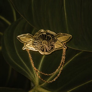 Flower Pin / Flower Collar Brooch